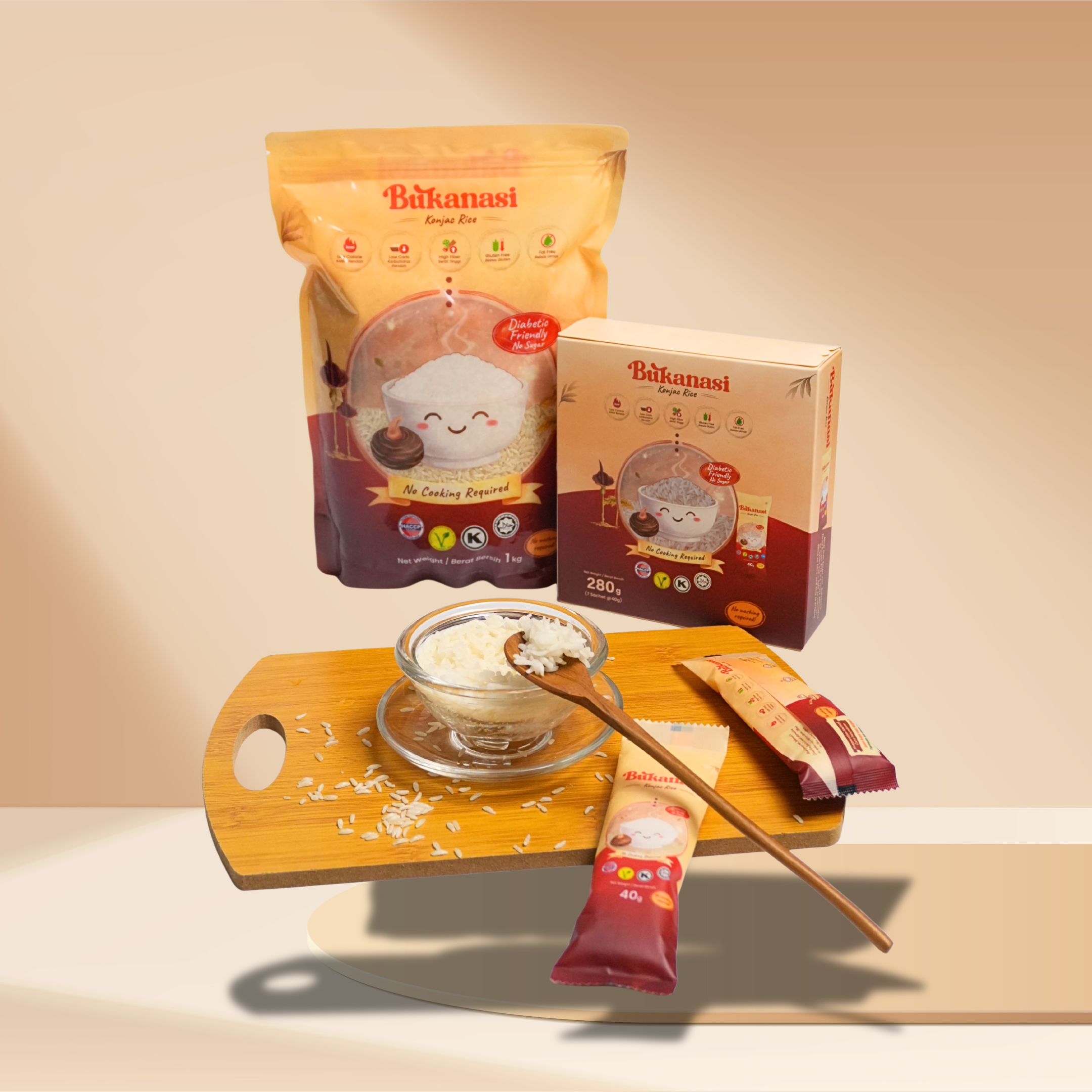 Bukanasi Dried Konjac Rice